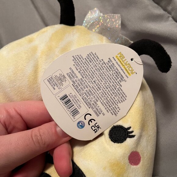Squishmallows Sunny the Bee Stuffed Plush 10 in - Picture 5 of 7